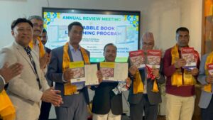 कक्षा ५ र ६ का लागि स्क्र्याबल पुस्तक विमोचन