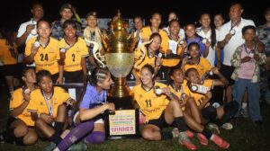 चन्द्रगढी महिला गोल्डकपको उपाधि एपीएफलाई