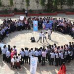 लागुपदार्थ दुर्व्यसनविरुद्ध चेतना जगाउन थानकोटमा सडक नाटक देखाउँदै डियर वाक स्कुल