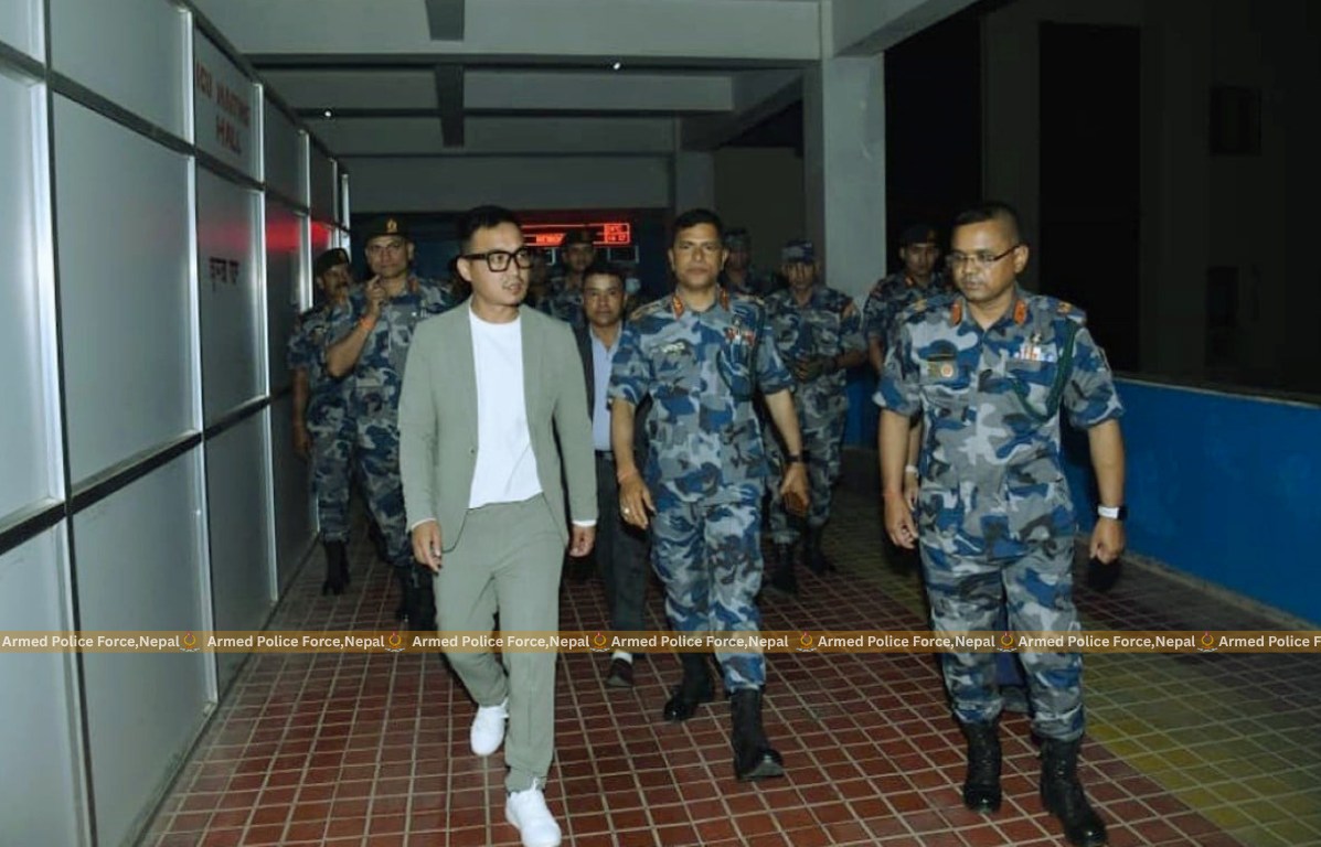 बलम्बुस्थित सशस्त्र प्रहरी अस्पतालमा पूर्वगृहमन्त्री गुरुङ