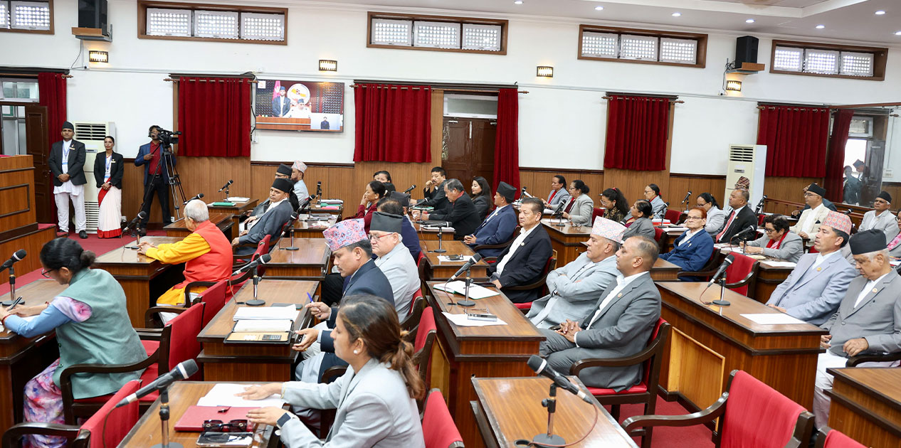 राष्ट्रिय सभाको बैठक बस्दै, विनियोजन विधेयकमाथि छलफल हुने