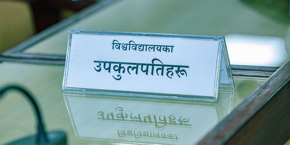 उपकुलपतिमा आवेदन दिनेले बौद्धिक चोरी र राजनीतिक दलको सदस्य नरहेको स्वघोषणा गर्नुपर्ने