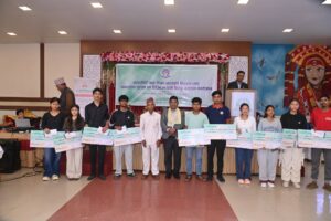 ६२ जना विद्यार्थीलाई चन्द्रागिरि उच्च शिक्षा छात्रवृत्ति प्रदान