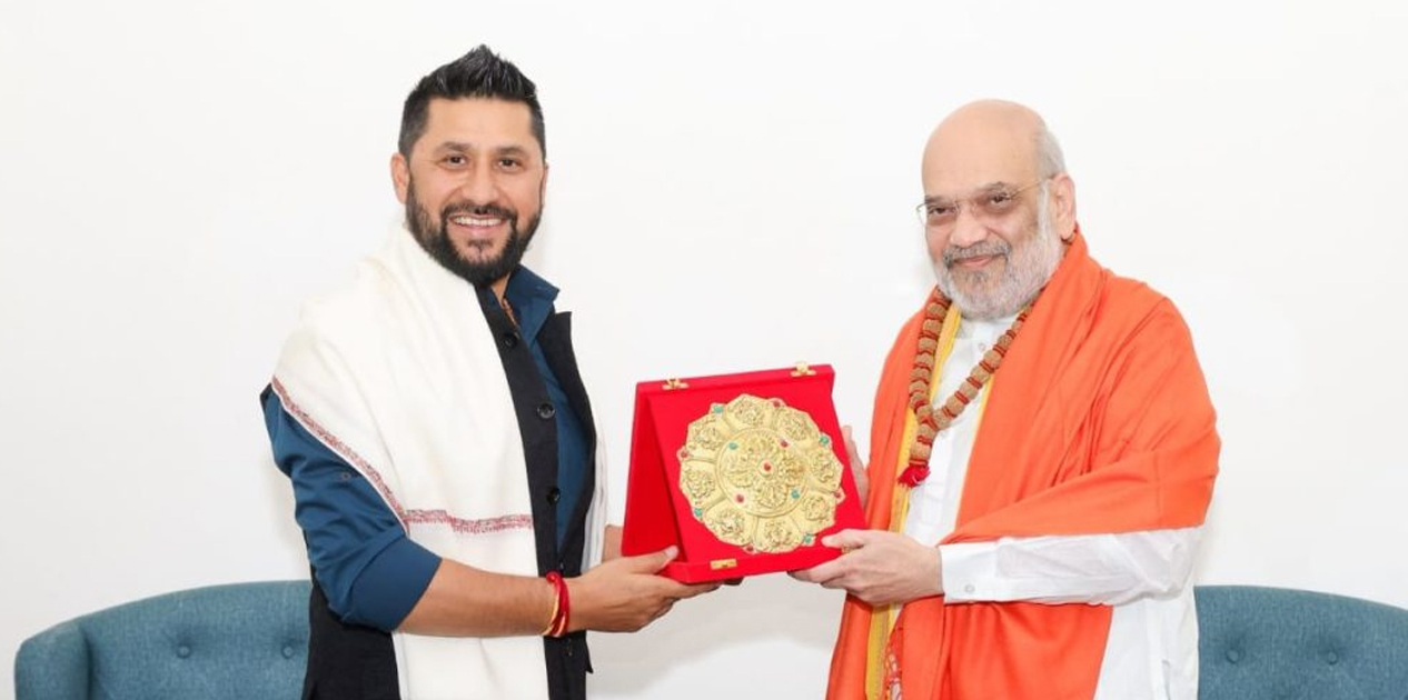 रास्वपा सभापति रवि लामिछाने र भारतका गृहमन्त्री अमित शाहबीच भेटवार्ता