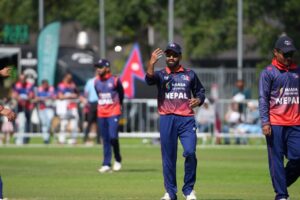 आईसीसी क्रिकेट विश्वकप लिग २: नेदरल्यान्डससँग नेपाल पराजित, सिरिजमा लगातार चाैथो हार