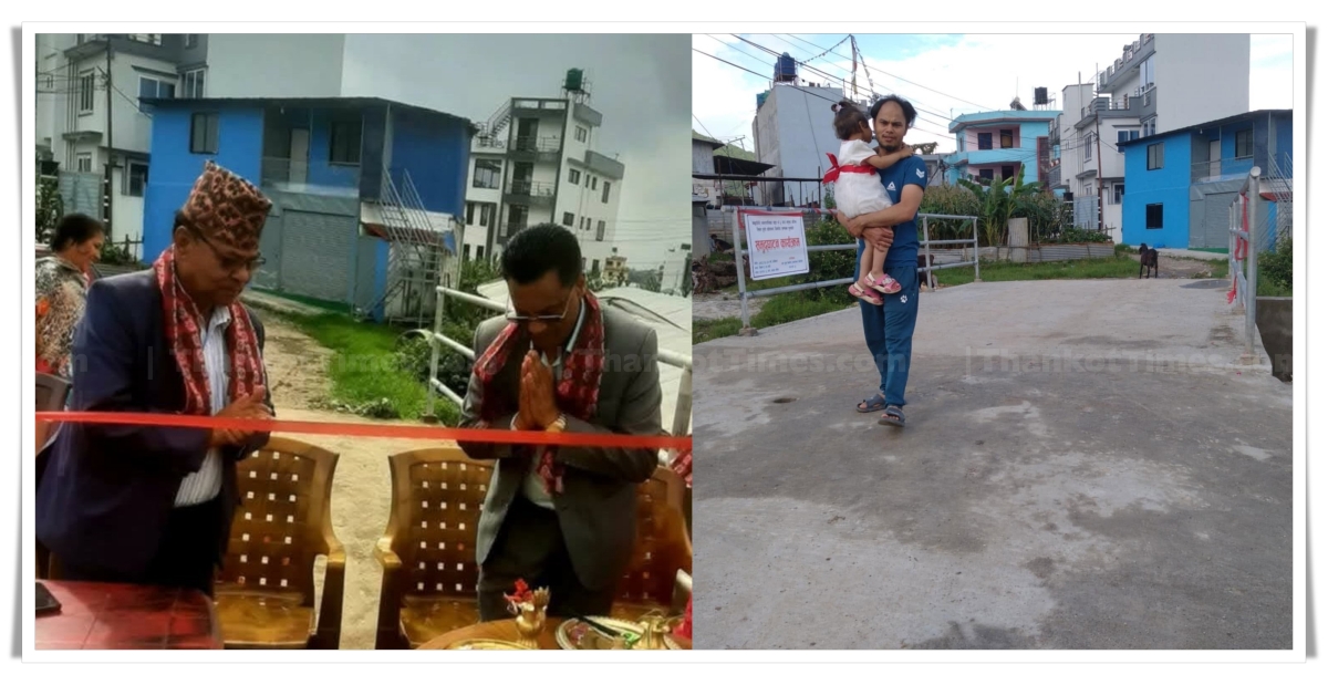 चन्द्रागिरि-३ थानकोटस्थित ठूलो खोलामा पक्की पुल निर्माण, घ्याम्पेडोल पुग्न सहज हुने