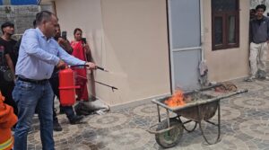 युवाहरूका लागि लक्षित गर्दै चन्द्रागिरिमा विपद् उद्धार तथा राहतसम्बन्धी प्रशिक्षण