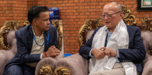 एसियाली विकास बैंकका अध्यक्ष मासातो कान्डा काठमाडौँमा, प्रधानमन्त्री बालेनसँग भेट्दै