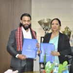 क्रिकेटर कुशल भुर्तेल नेपाल टेलिकमको ब्रान्ड एम्बासडर नियुक्त