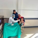 मातातिर्थ आयुर्वेद तथा वैकल्पिक चिकित्सालयमा २१० जना बालबालिकालाई स्वर्णविन्दु खुवाइयो