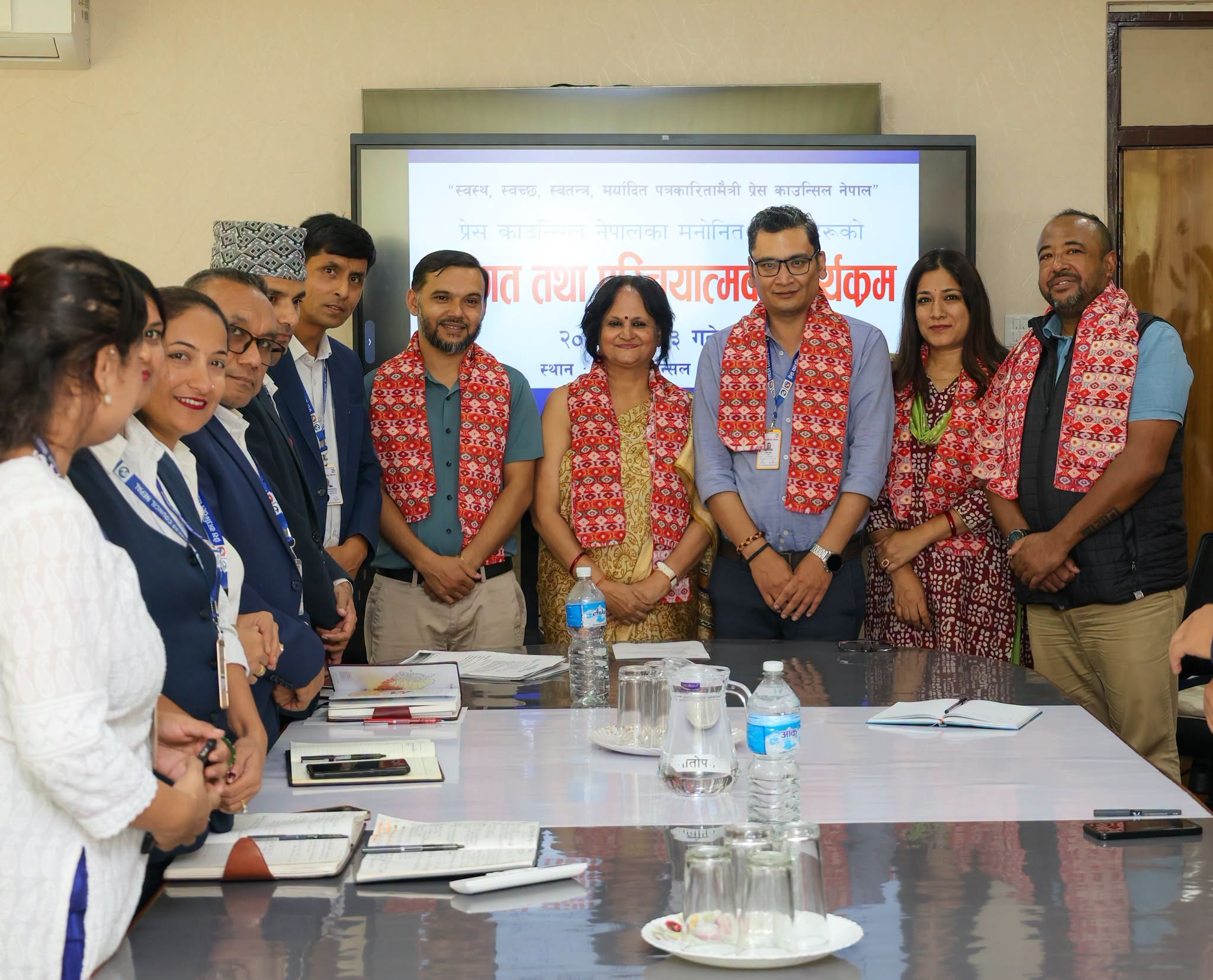 प्रेस काउन्सिलका चार सदस्यको शपथ