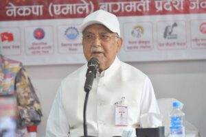 वर्तमान सरकारलाई लक्षित गर्दै एमाले अध्यक्ष ओलीले भने- यी बारुलासँग म डराउँदिनँ