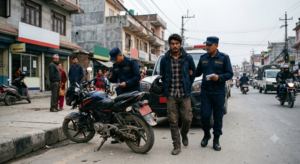 नागढुङ्गा घट्टेडाँडाबाट २ वटा पल्सर मोटरसाइकल प्रहरी नियन्त्रणमा, एकजना पक्राउ
