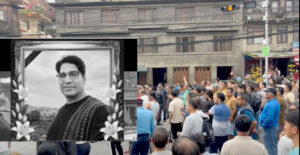 बलम्बुका समाजसेवी महर्जनको सडक दुर्घटनामा परि निधन, न्यायका लागि गुर्जुधारामा प्रदर्शन