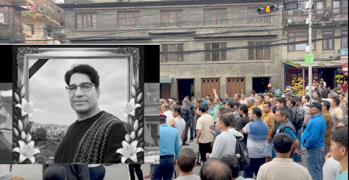 बलम्बुका समाजसेवी महर्जनको सडक दुर्घटनामा परि निधन, न्यायका लागि गुर्जुधारामा प्रदर्शन