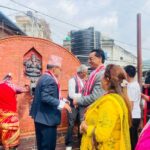 थानकोट इमाखेलस्थित महालक्ष्मी मन्दिर परिसरमा ढुङ्गेधारा पुनःनिर्माण सम्पन्न
