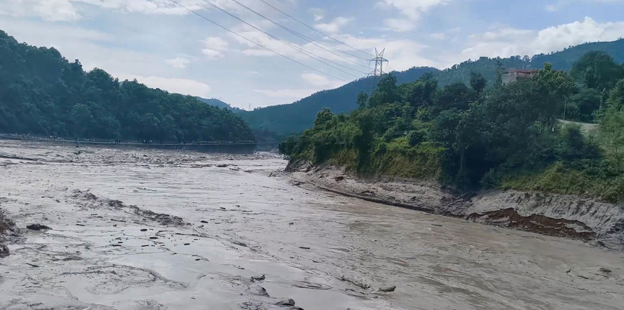 रसुवा बाढी प्रभावित क्षेत्रबाट चन्द्रागिरि नगरका ७ जना सम्पर्कविहीन