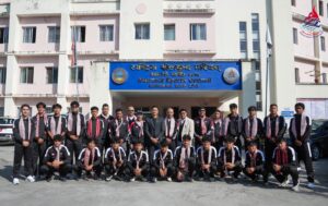 आईएसएफ फुटबल वर्ल्ड कपमा सहभागी हुन नेपाली टोली चीन जाँदै