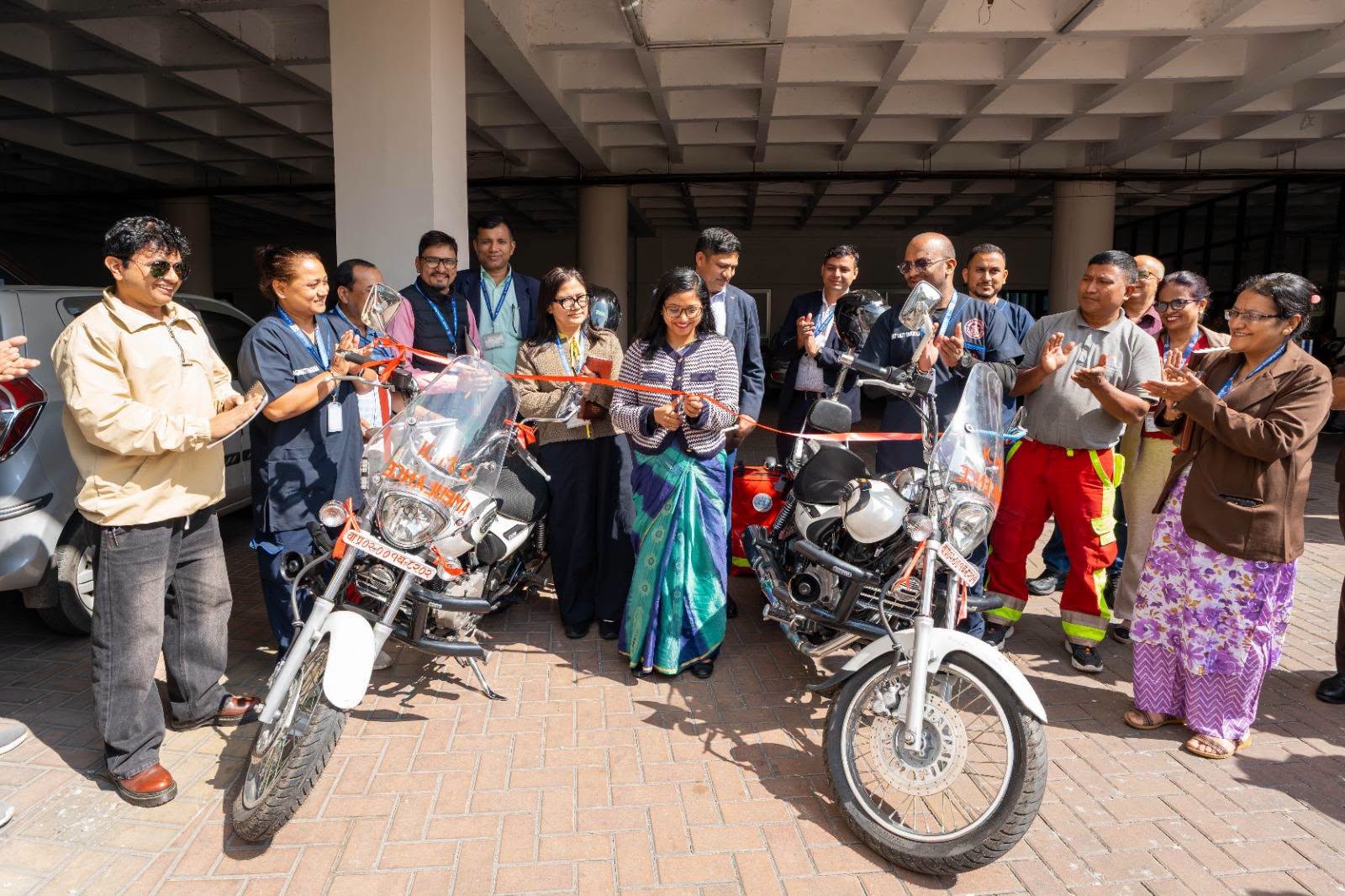 काठमाडौं महानगरले सुरु गर्‍याे ‘बाइक एम्बुलेन्स’ सेवा, १०२ मा फोन गर्नुपर्ने