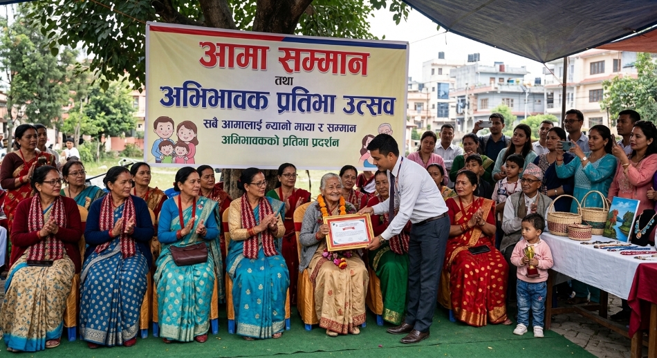 नैकापस्थित ब्राइट किन्डर वर्ल्डमा आमा सम्मान तथा अभिभावक प्रतिभा उत्सव सञ्चालन हुने