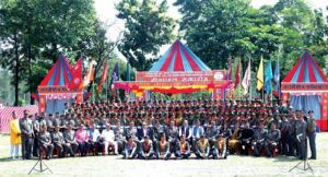मातातिर्थमा १२३ जनासहित एकैपटक एक हजार २९६ सशस्त्र प्रहरी जवान दीक्षित